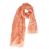 Foulard 100% seda estampada "Jaipur